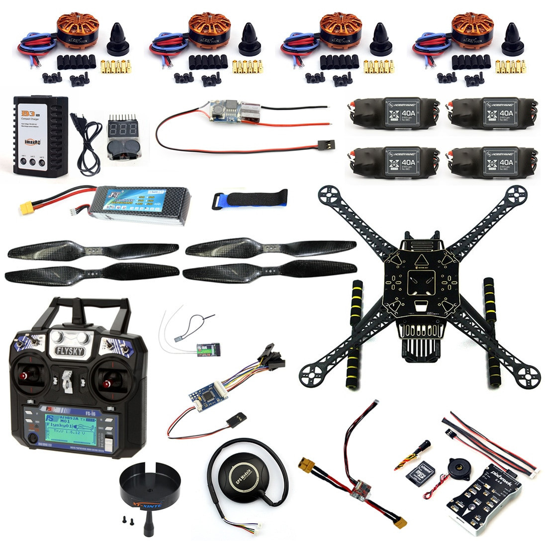 DIY Drone Kit
 Aliexpress Buy DIY RC Drone Full Kit Quadcopter S600
