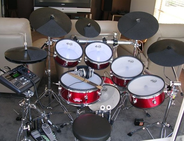 DIY Drum Kit
 Most beautiful DIY electronic drum kits