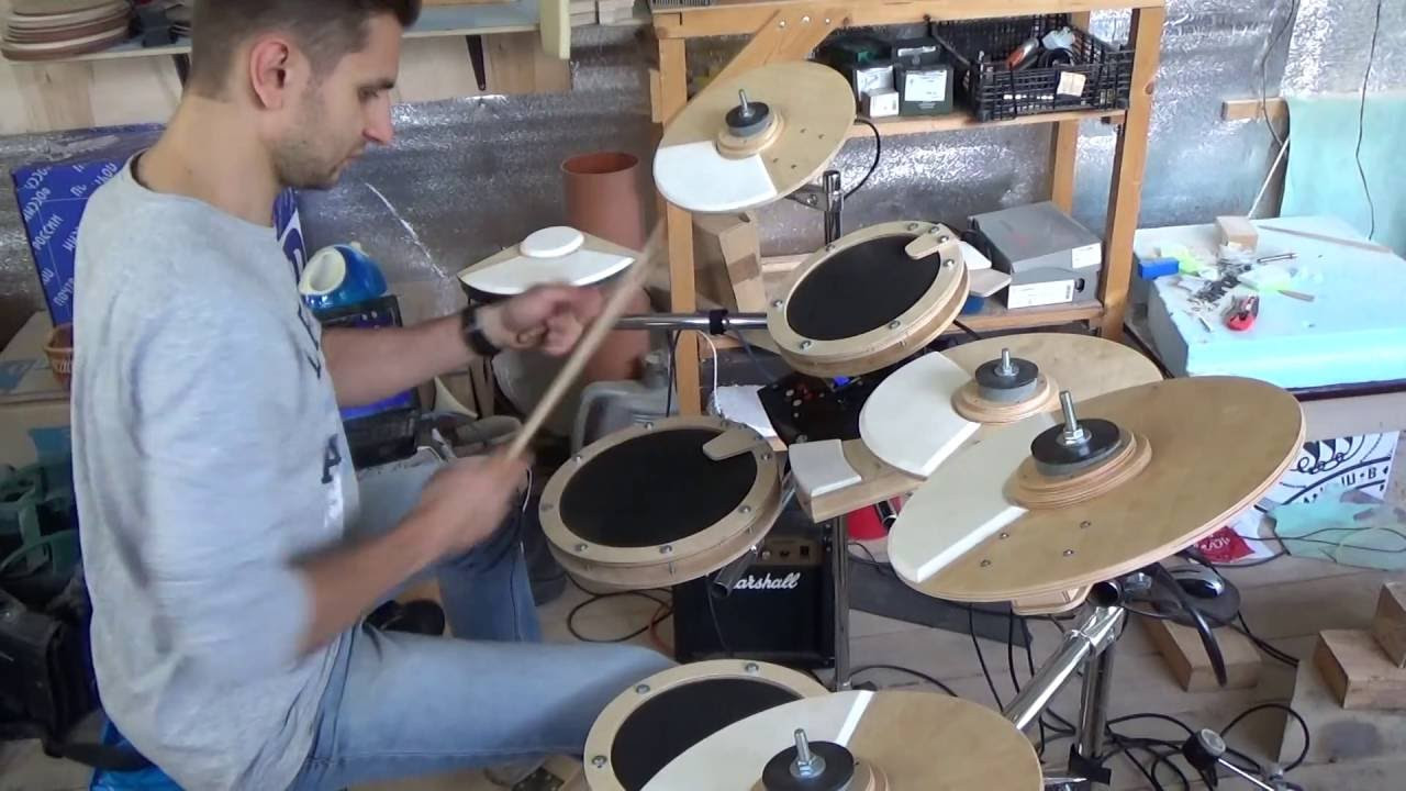 DIY Drum Kit
 DIY electronic drum set