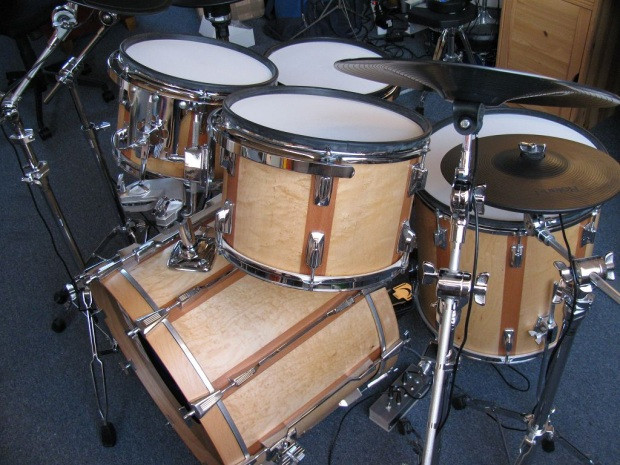 DIY Drum Kit
 Most beautiful DIY electronic drum kits