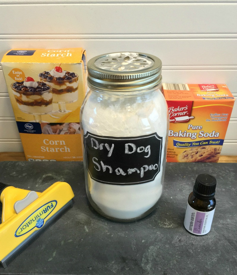 DIY Dry Dog Shampoo
 Itch Relief Dry Shampoo for Dogs Recipe
