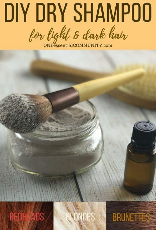 DIY Dry Shampoo Dark Hair
 Best DIY Dry Shampoo for Light & Dark Hair ONE essential