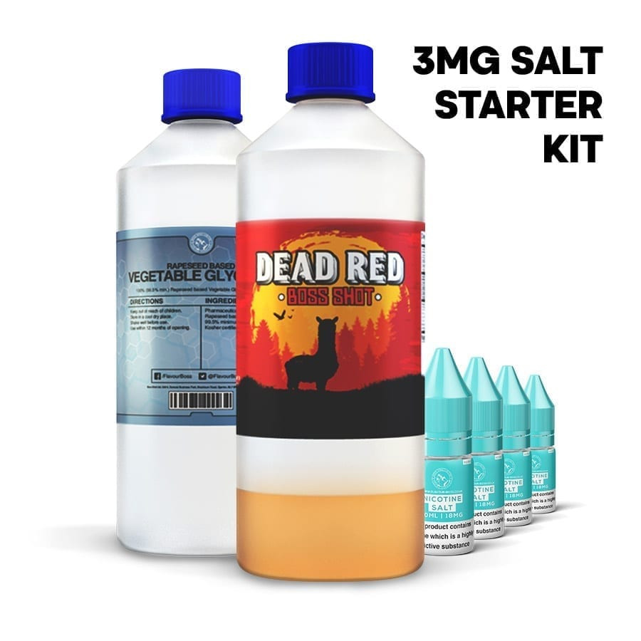 DIY E Liquid Kit
 DIY E Liquid Nic Salt Starter Kit 3mg