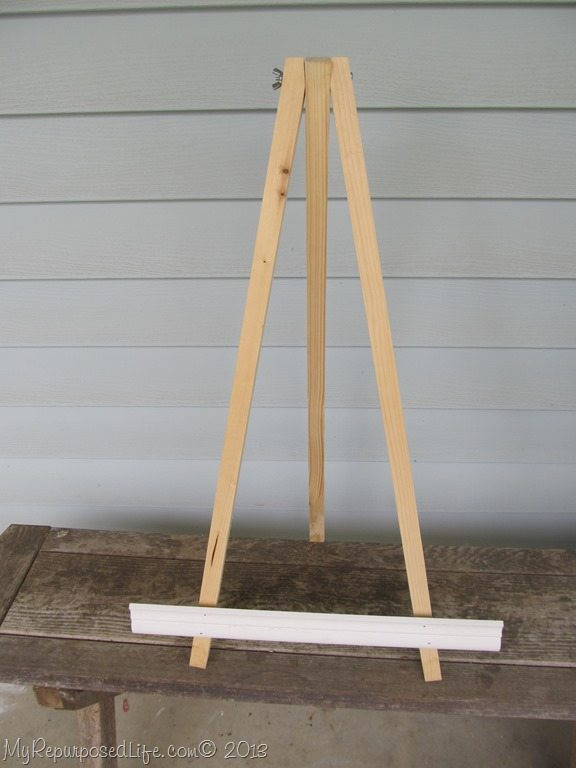 DIY Easel Plans
 How to Make Small Display Easels My Repurposed Life