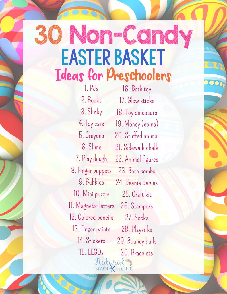 DIY Easter Basket For Toddler
 30 Non Candy Easter Basket Ideas for Preschoolers