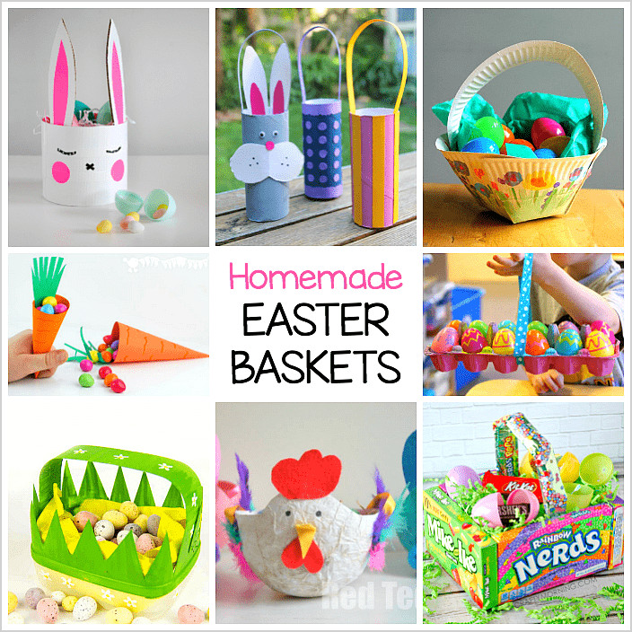 DIY Easter Basket For Toddler
 12 Adorable Homemade Easter Basket Crafts for Kids Buggy