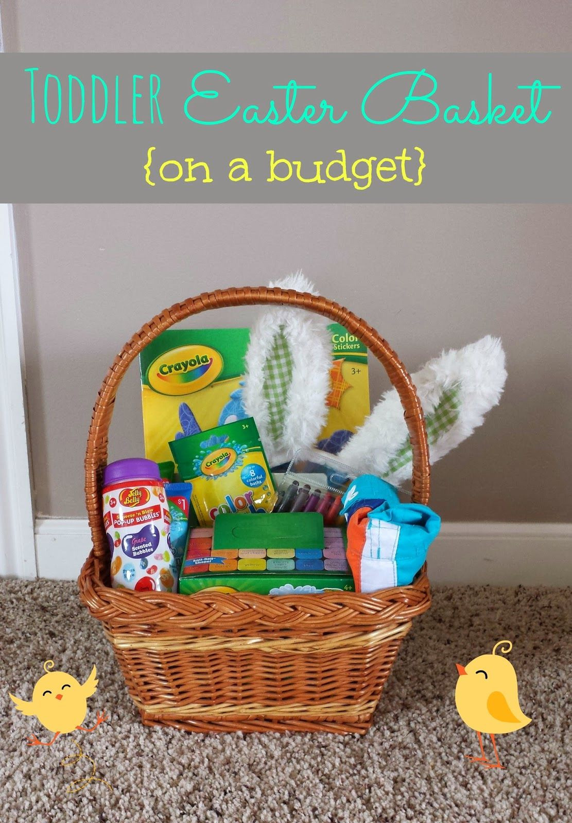 DIY Easter Basket Ideas For Toddlers
 Toddler Easter Basket Ideas