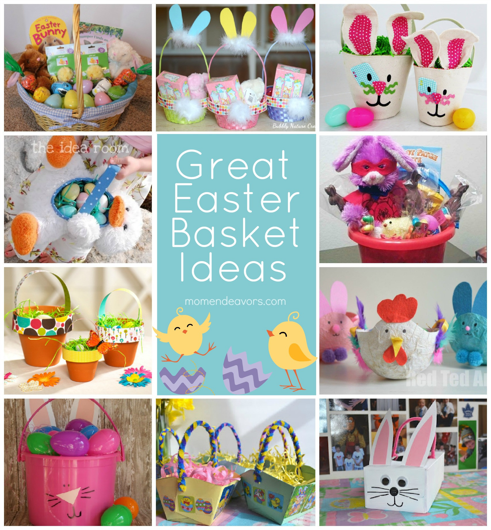 DIY Easter Basket Ideas For Toddlers
 Great Easter Basket Ideas