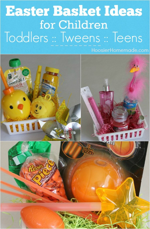 DIY Easter Basket Ideas For Toddlers
 Easter Basket Ideas for Children Hoosier Homemade