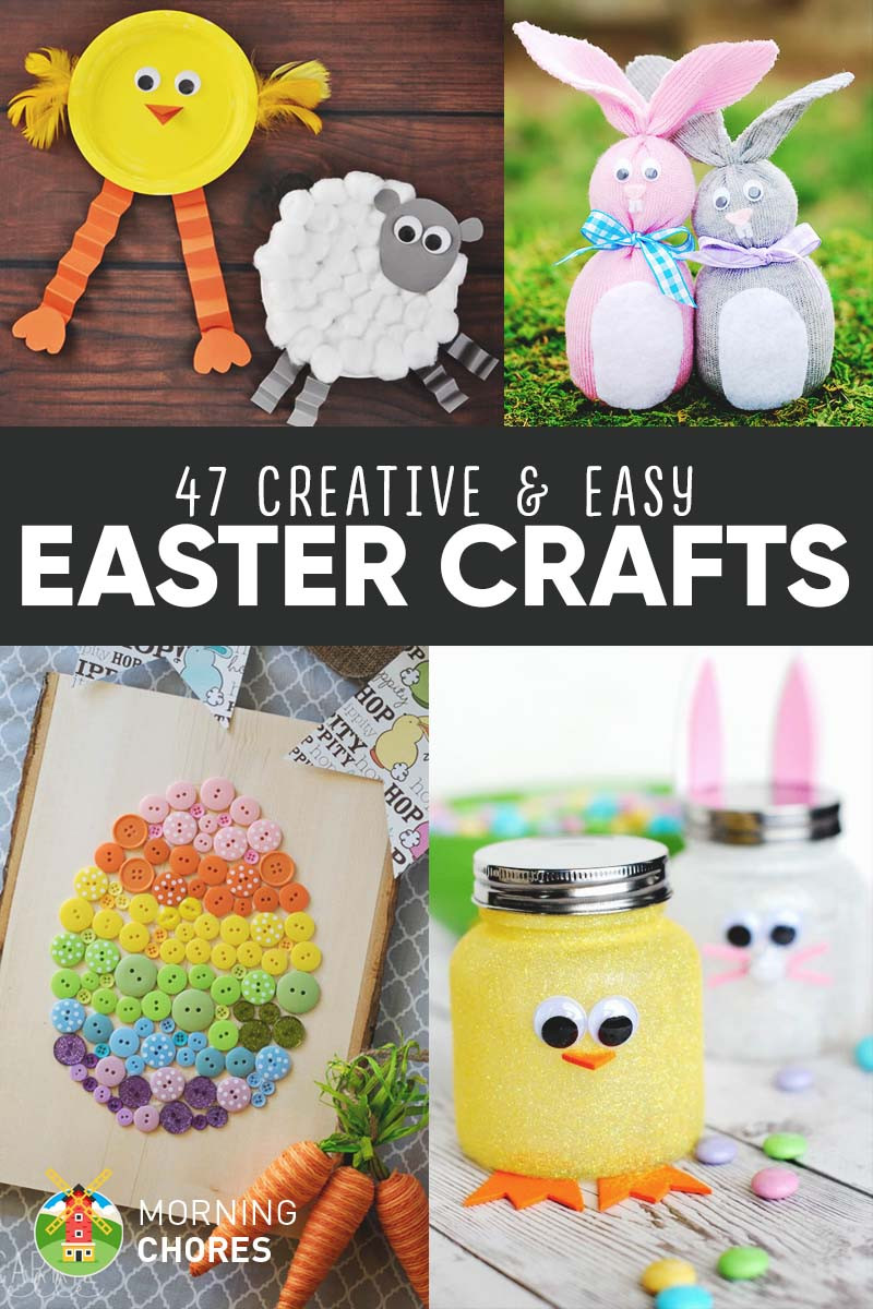 DIY Easter Crafts For Toddlers
 47 Creative & Easy DIY Easter Crafts for Your Kids to Make
