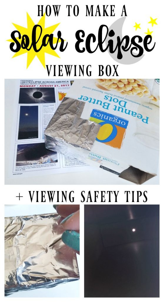 DIY Eclipse Box
 DIY Solar Eclipse Viewer Box and Viewing Safety Tips