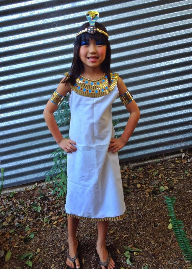 DIY Egyptian Costume
 How to Make an Ancient Egypt Girl’s Costume