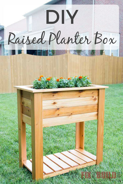 DIY Elevated Planter Box
 DIY Raised Planter Box Plans & Video