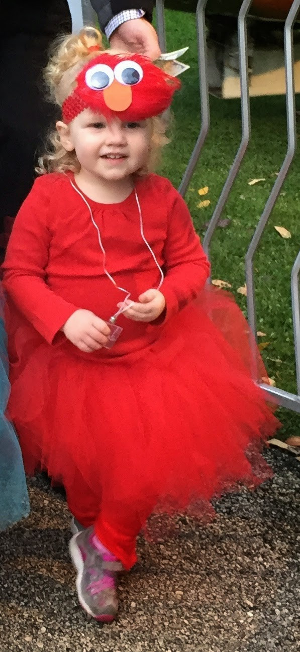DIY Elmo Costume
 Zero to Crafty Halloween Costumes Elmo toddler girl