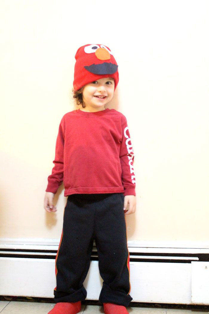DIY Elmo Costume
 Make an easy Elmo costume for toddlers With images