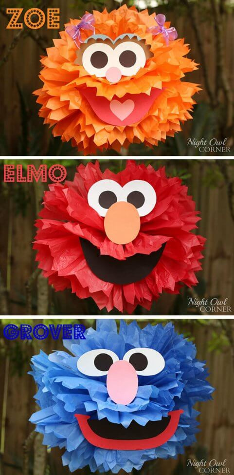 DIY Elmo Decorations
 21 Fabulous Elmo Birthday Party Ideas Spaceships and