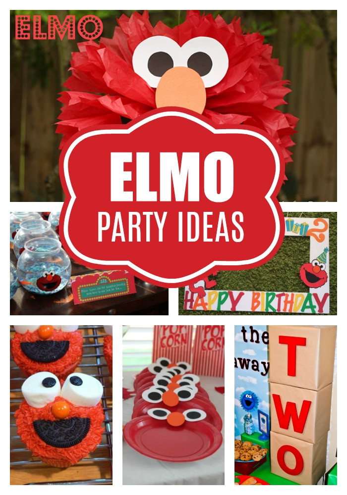 DIY Elmo Decorations
 17 Fun Elmo Birthday Party Ideas Pretty My Party Party