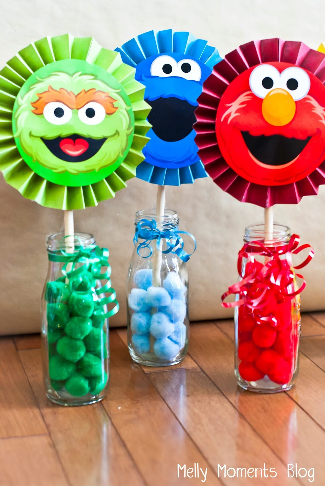DIY Elmo Decorations
 Sesame Street & Elmo Themed Birthday Party