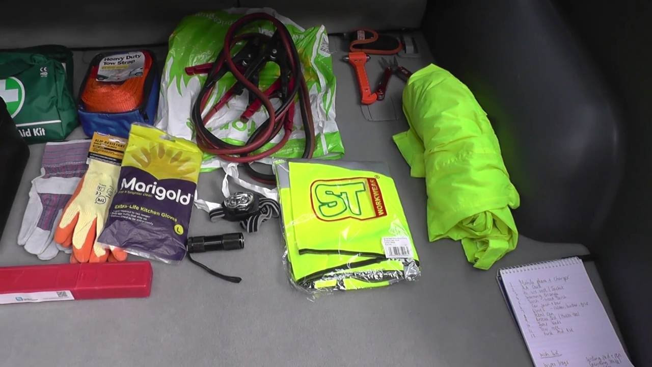 DIY Emergency Kits
 DIY Emergency Car Kit