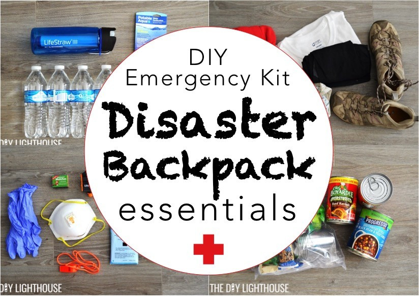 DIY Emergency Kits
 DIY Disaster Backpack Emergency 72 Hour Kit The DIY