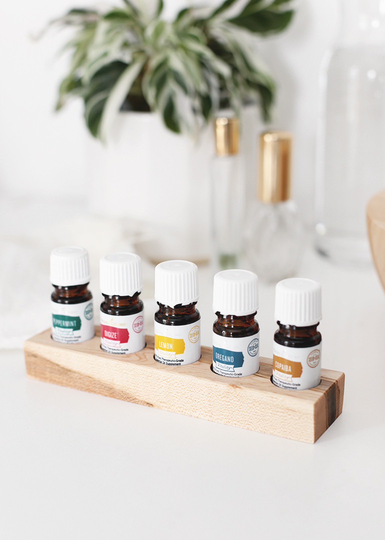 DIY Essential Oil Organizer
 DIY Essential Oil Storage Tray The Merrythought