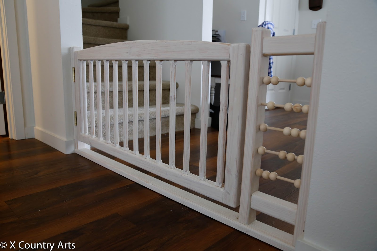 DIY Extra Wide Baby Gate
 XCountryArts DIY Extra Wide Custom Baby Gate