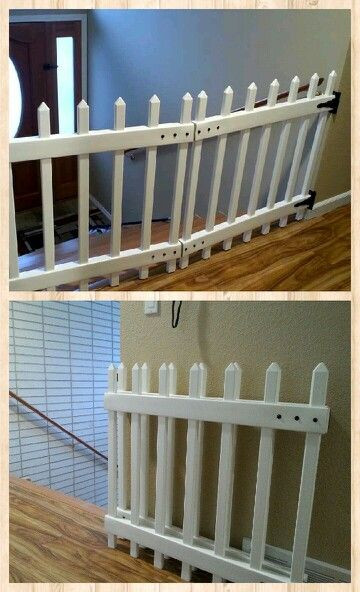 DIY Extra Wide Baby Gate
 Baby gate diy for those extra wide stairs