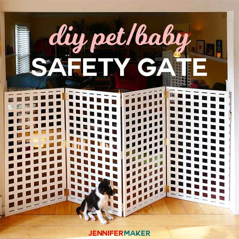 DIY Extra Wide Baby Gate
 DIY Pet Gate Baby Gate Freestanding & Extra Wide