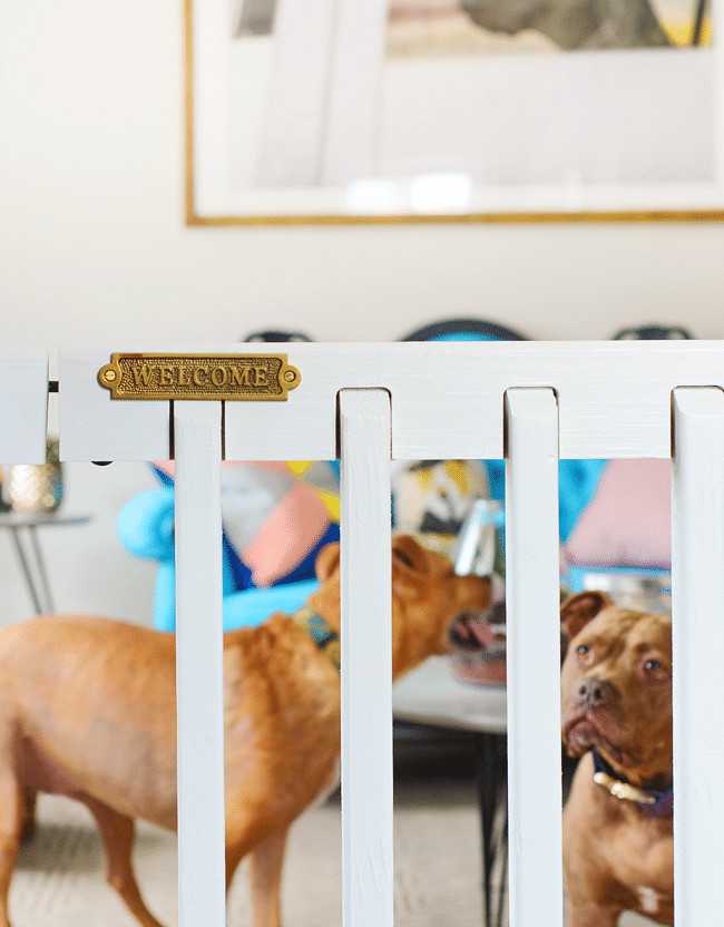 DIY Extra Wide Baby Gate
 DIY An Extra Wide Gate