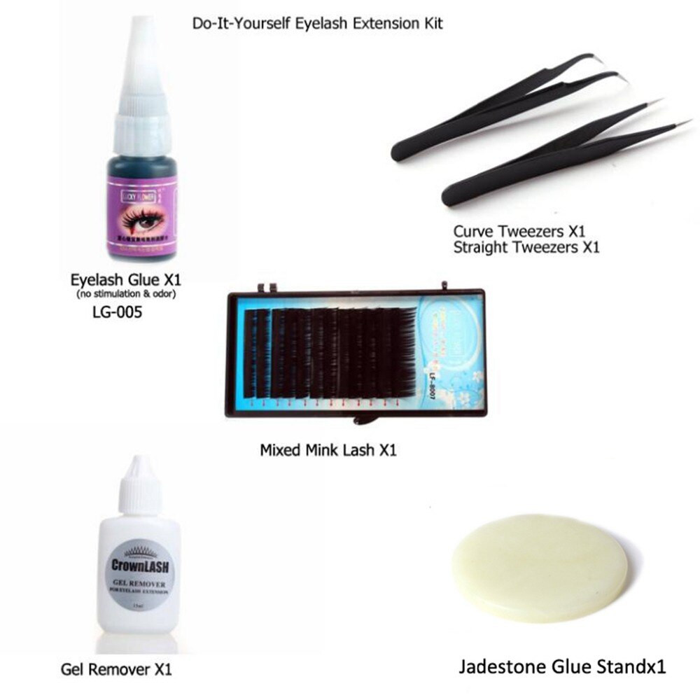 DIY Eyelash Extensions Kit
 Do it yourself Eyelash Extension Kit Individual False