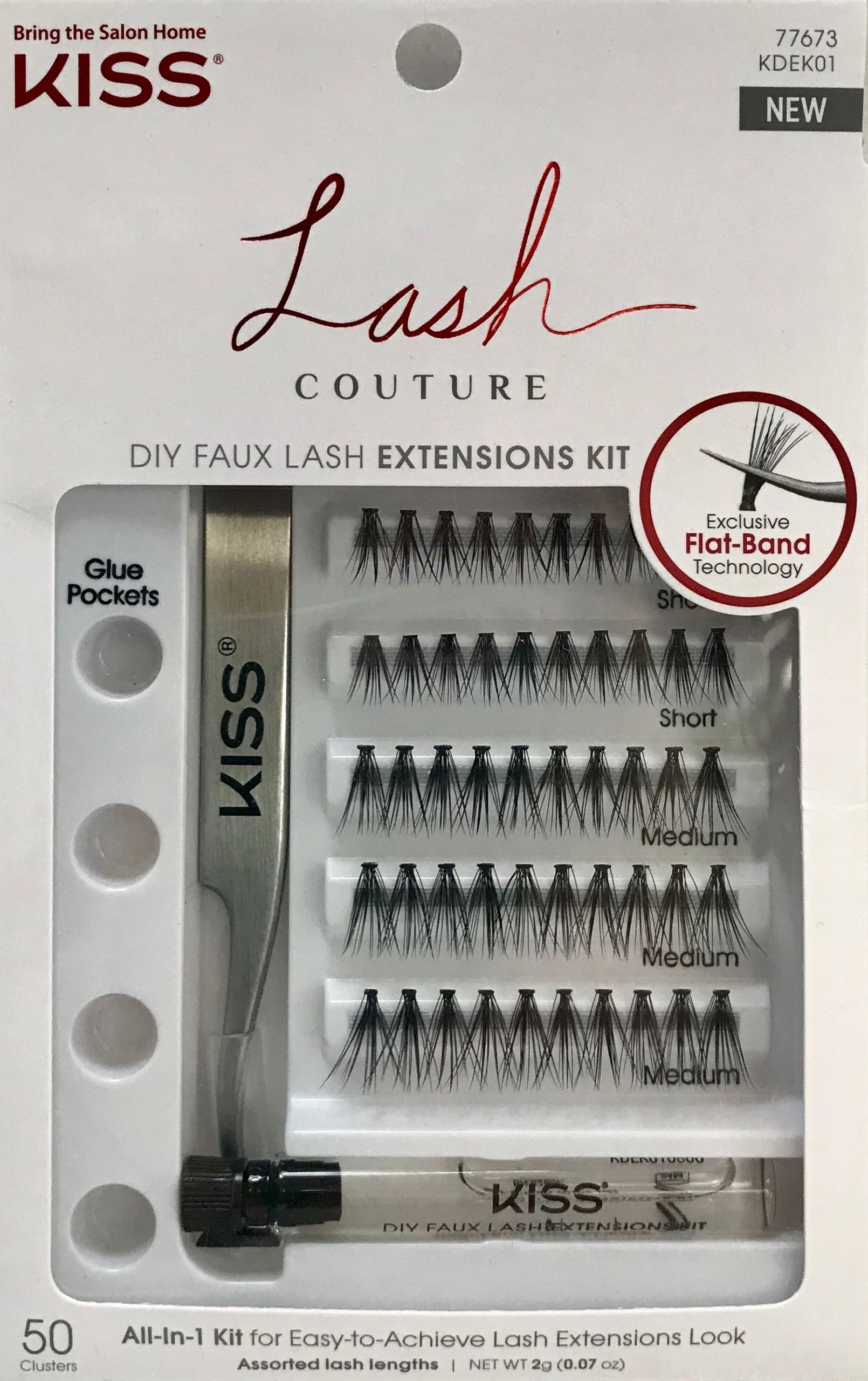 DIY Eyelash Extensions Kit
 Kiss Lash Couture DIY Eyelash Extension Kit Walmart
