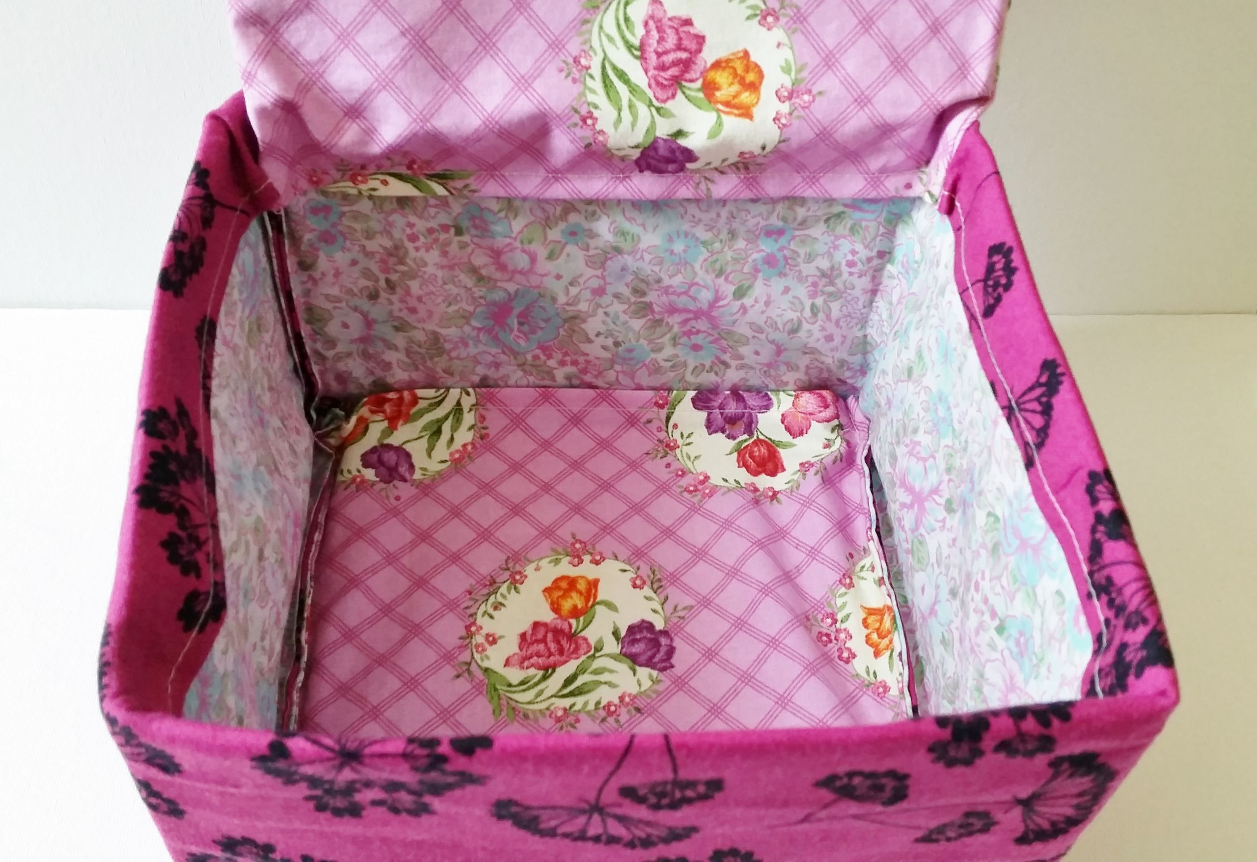 DIY Fabric Box
 DIY Fabric Box With Lid