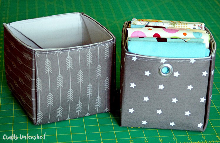 DIY Fabric Box
 DIY Fabric Box Tutorial for Storage Consumer Crafts