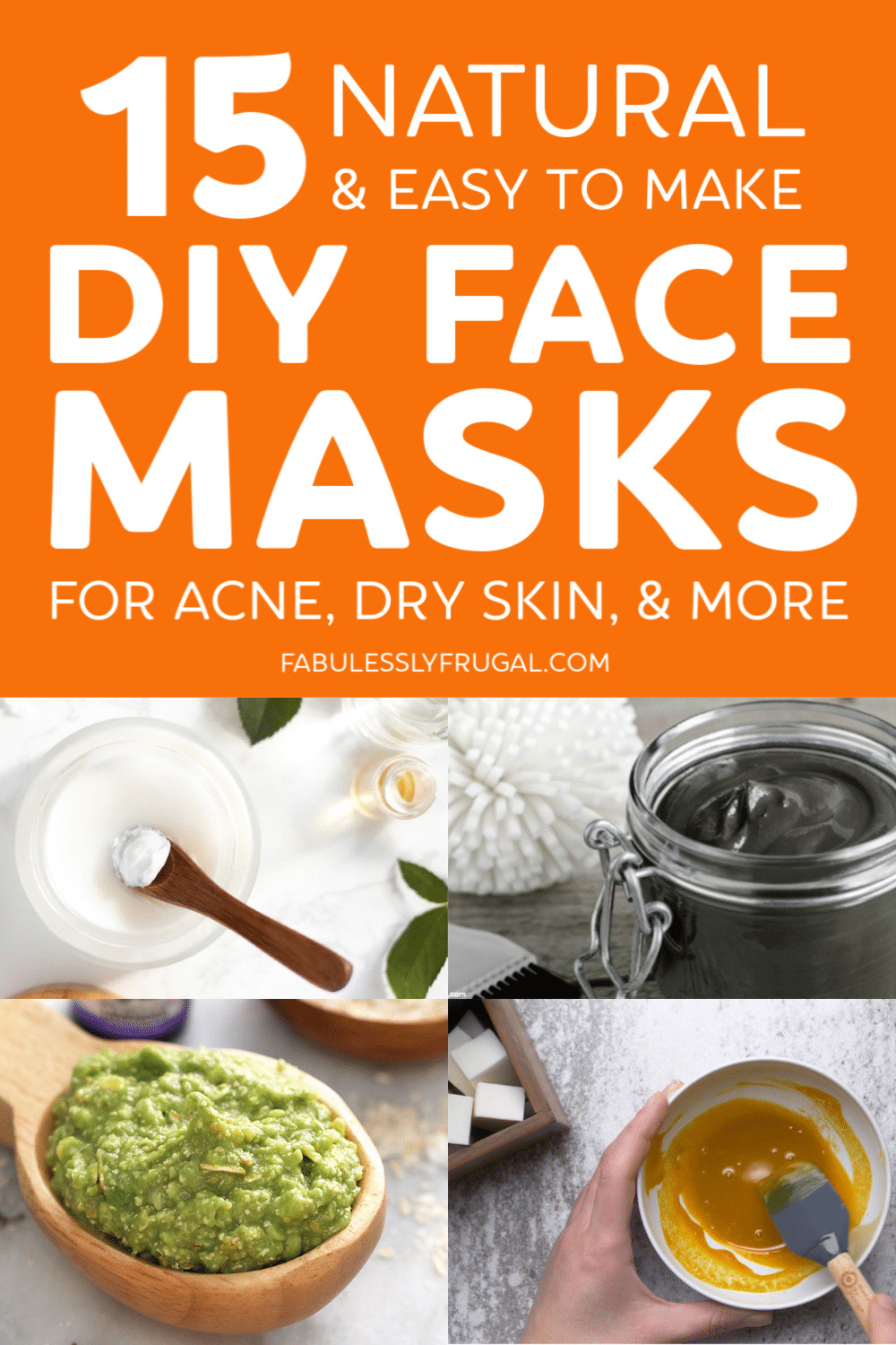 DIY Face Mask For Dry Skin And Acne
 15 Best DIY Face Masks for Acne Dry Skin and More