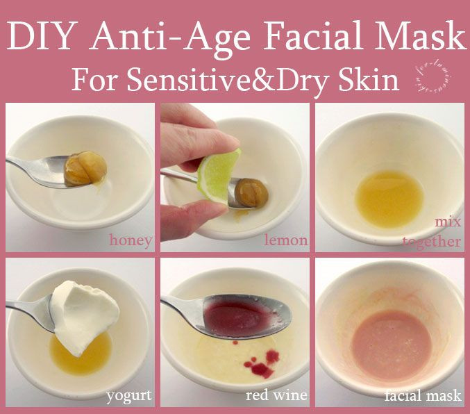 DIY Face Mask For Sensitive Skin
 524 best Hair And Skin images on Pinterest