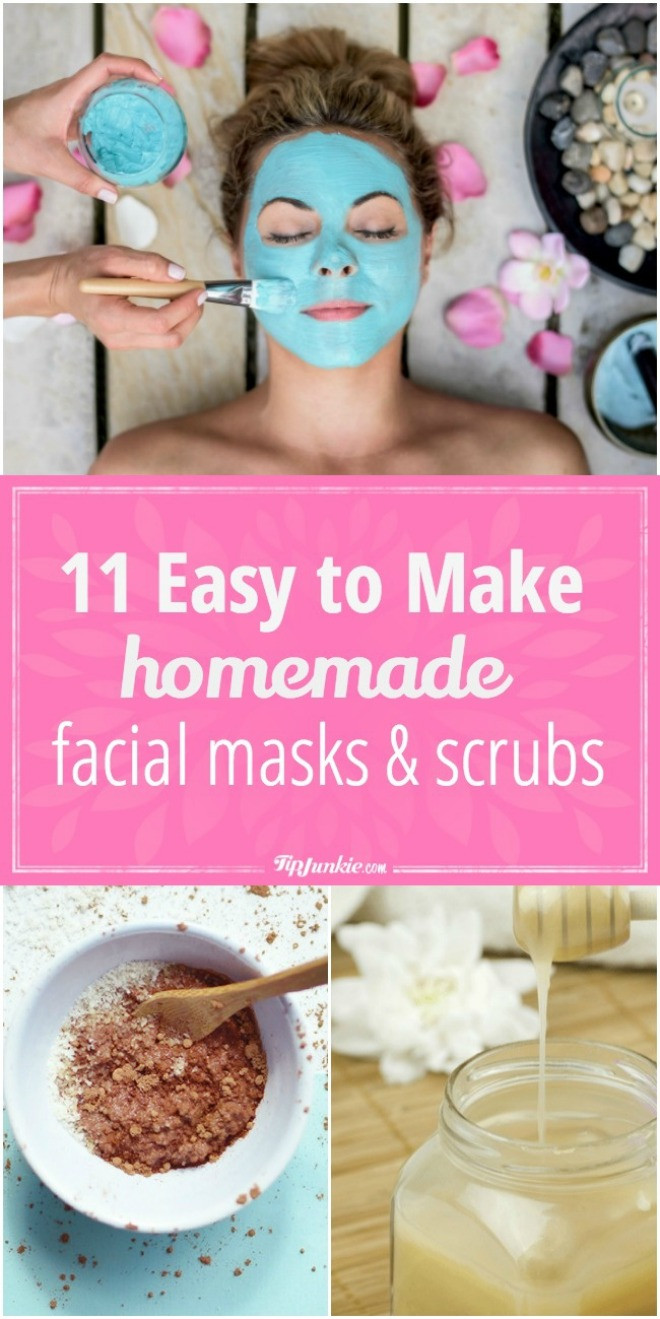 DIY Face Mask
 11 Easy to Make Homemade Facial Masks and Scrubs