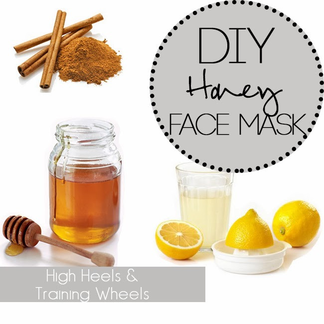 DIY Face Mask With Honey
 High Heels and Training Wheels DIY Honey Face Mask