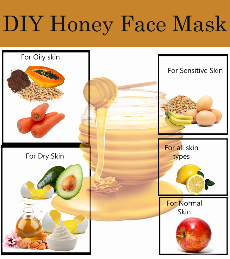 DIY Face Mask With Honey
 Honey Face Mask Recipes
