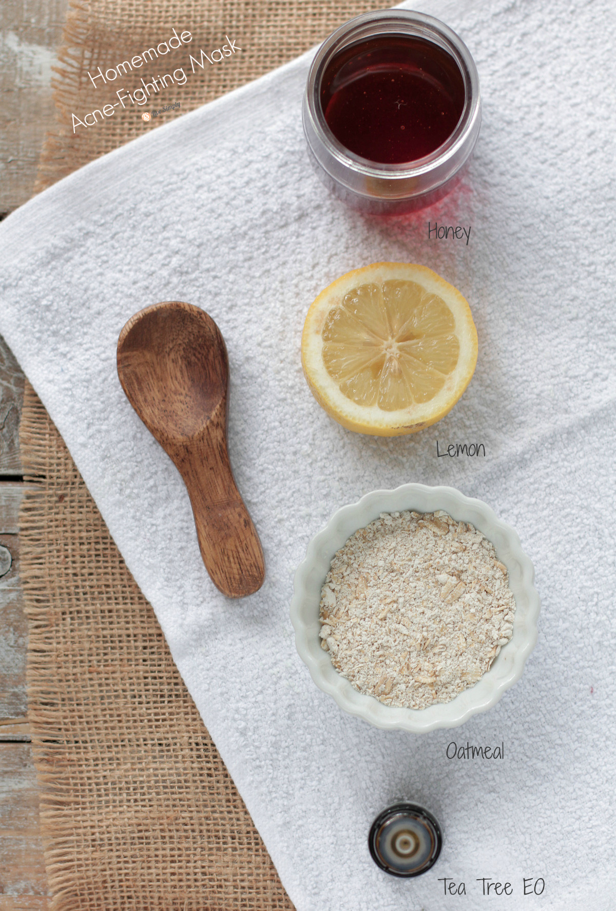 DIY Face Mask With Honey
 Homemade Honey Oatmeal Acne Mask Live Simply