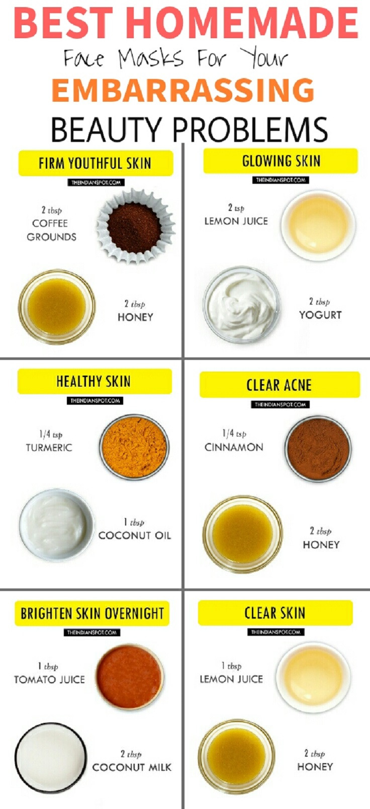 DIY Facial Mask Recipe
 14 Beneficial Beauty Tips for Face and Body Care to