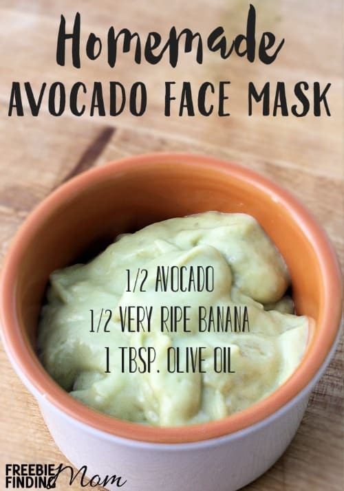 DIY Facial Mask Recipe
 Avocado Face Mask Homemade Recipe