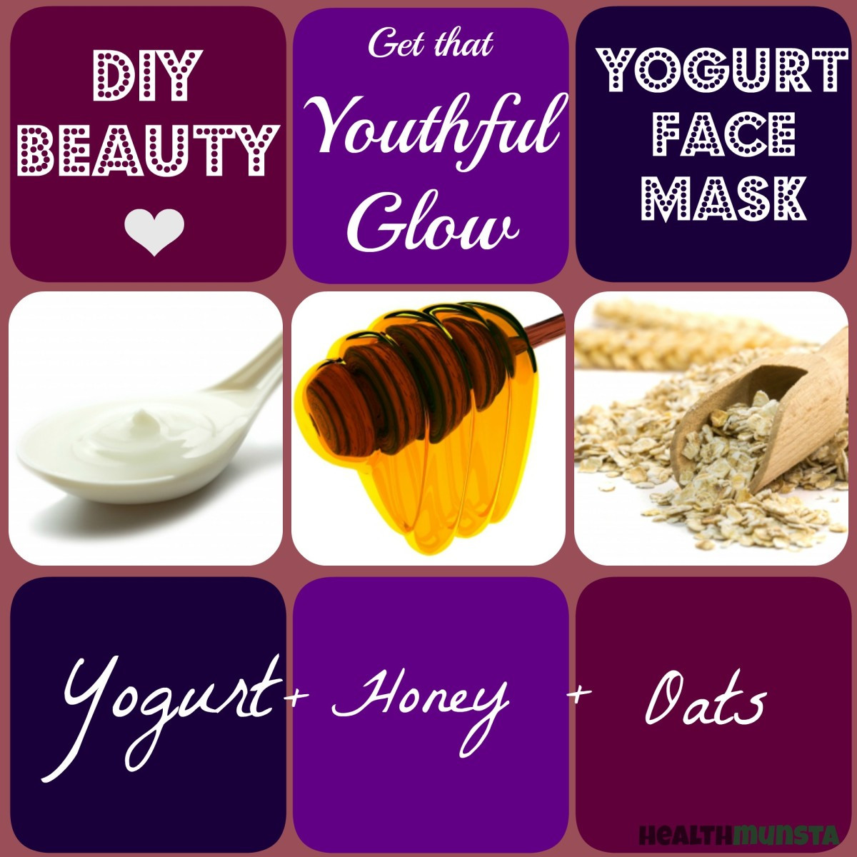 DIY Facial Mask Recipes
 DIY Homemade Yogurt Face Mask Recipes for Beautiful Skin