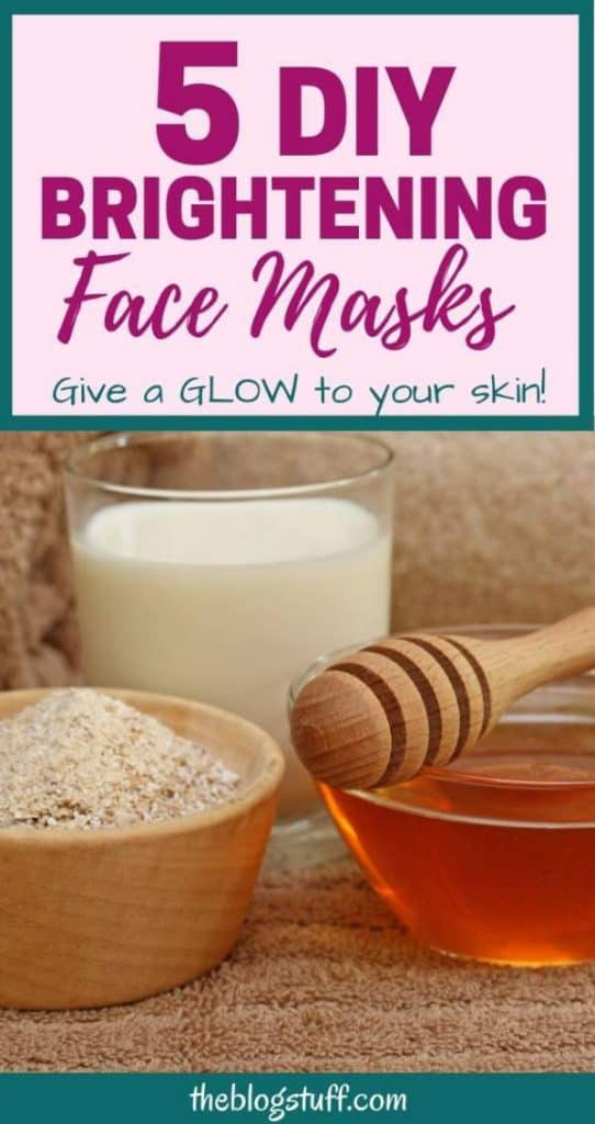 DIY Facial Mask Recipes
 DIY Brightening Face Mask