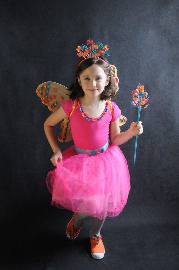 DIY Fairy Costume
 Make a Butterfly Fairy DIY Simple Halloween Costume