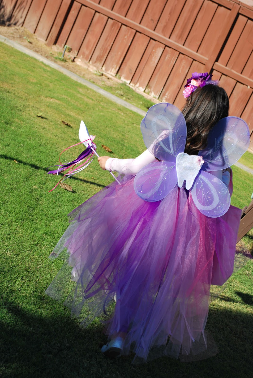 DIY Fairy Costume
 MyTalesFromTheCrib DIY Mama No Sew Homemade Halloween