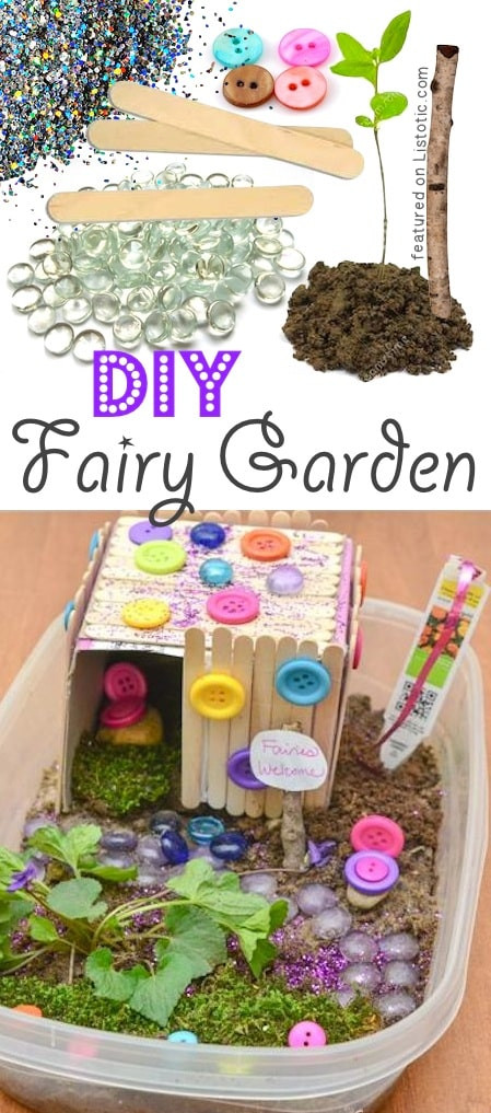 DIY Fairy Garden For Kids
 29 The BEST Crafts For Kids To Make projects for boys