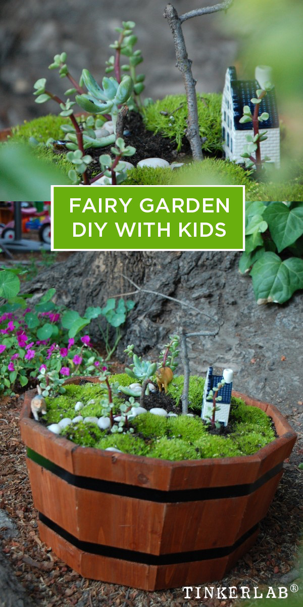 DIY Fairy Garden For Kids
 DIY Fairy Garden with Kids