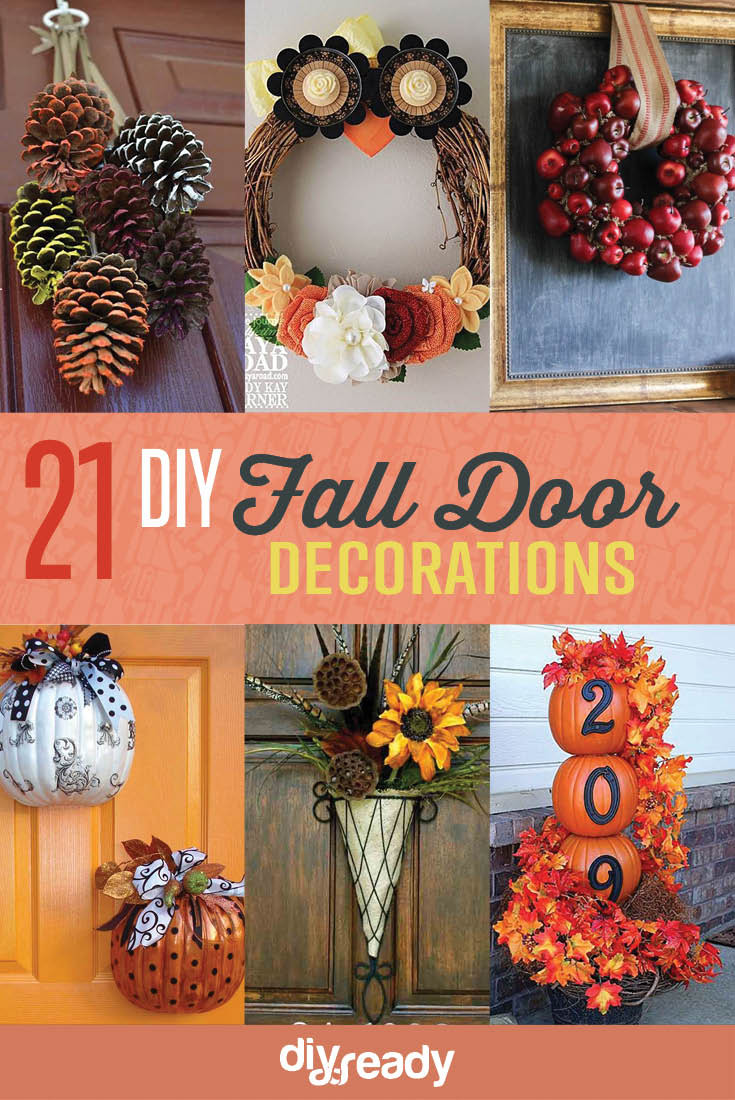 DIY Fall Door Decor
 21 DIY Fall Door Decorations