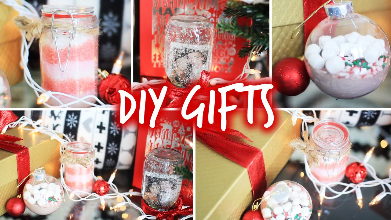 DIY Family Gifts
 Easy DIY Christmas Gifts for Friends Family & Boyfriends