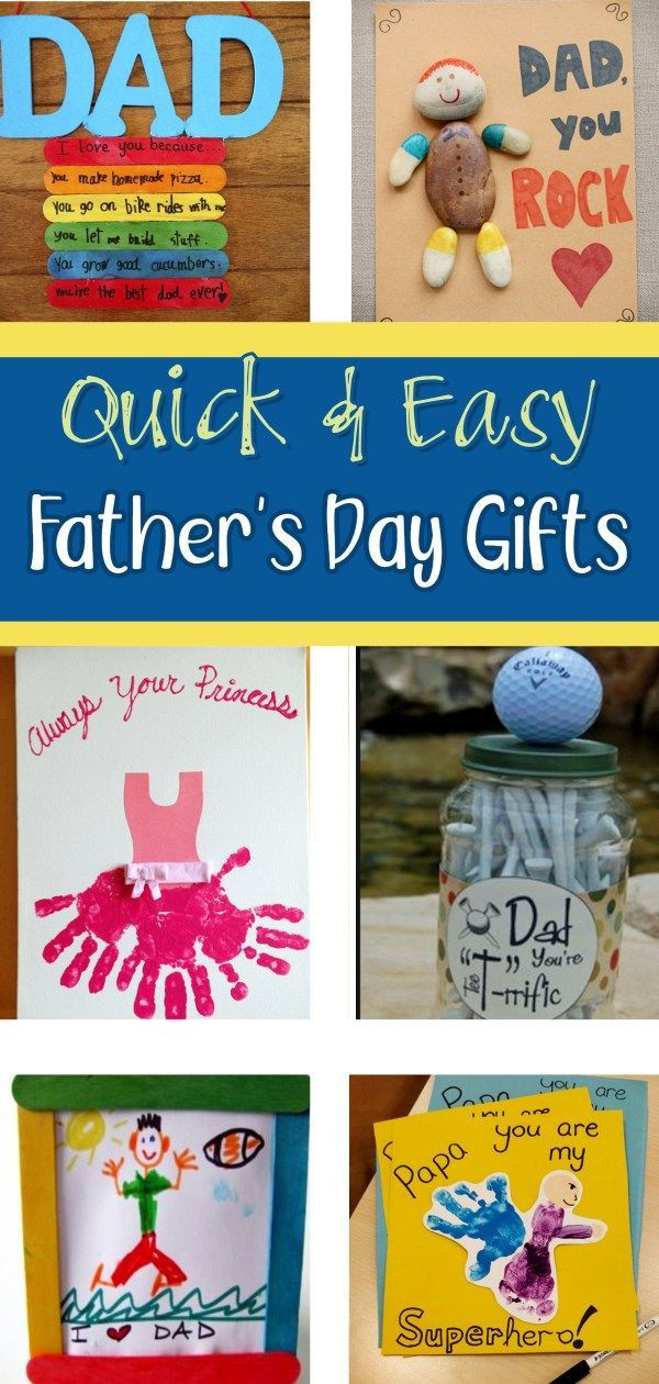 Diy Father'S Day Gift Ideas From Daughter
 DIY Father s Day Gifts from Kids Quick & Easy Gifts for